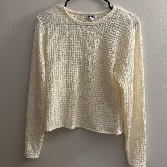 Old Navy - Fitted Textured Top - Picture 1 of 3